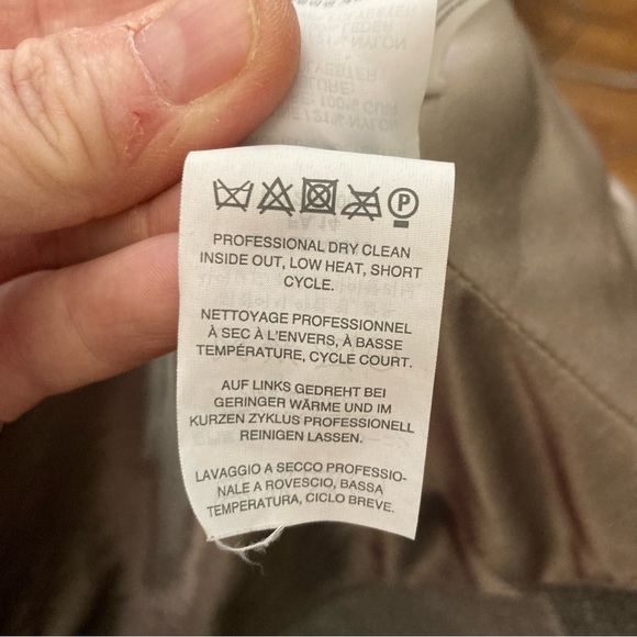 J. Crew Women’s Nello Gori Stadium Cloth Hooded Colorblock Coat w/ Leather Trim - Picture 5 of 10